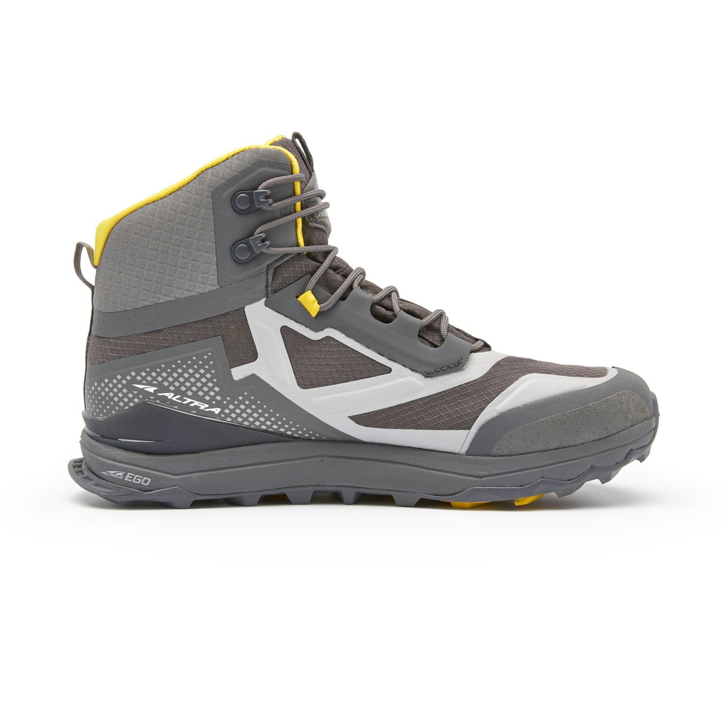 Altra Lone Peak All-wthr Mid Men's Hiking Boots Grey / Yellow | South Africa-30265879